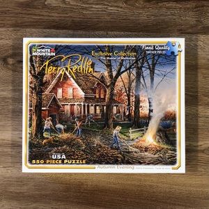 WHITE MOUNTAIN Autumn Evening Jigsaw Puzzle